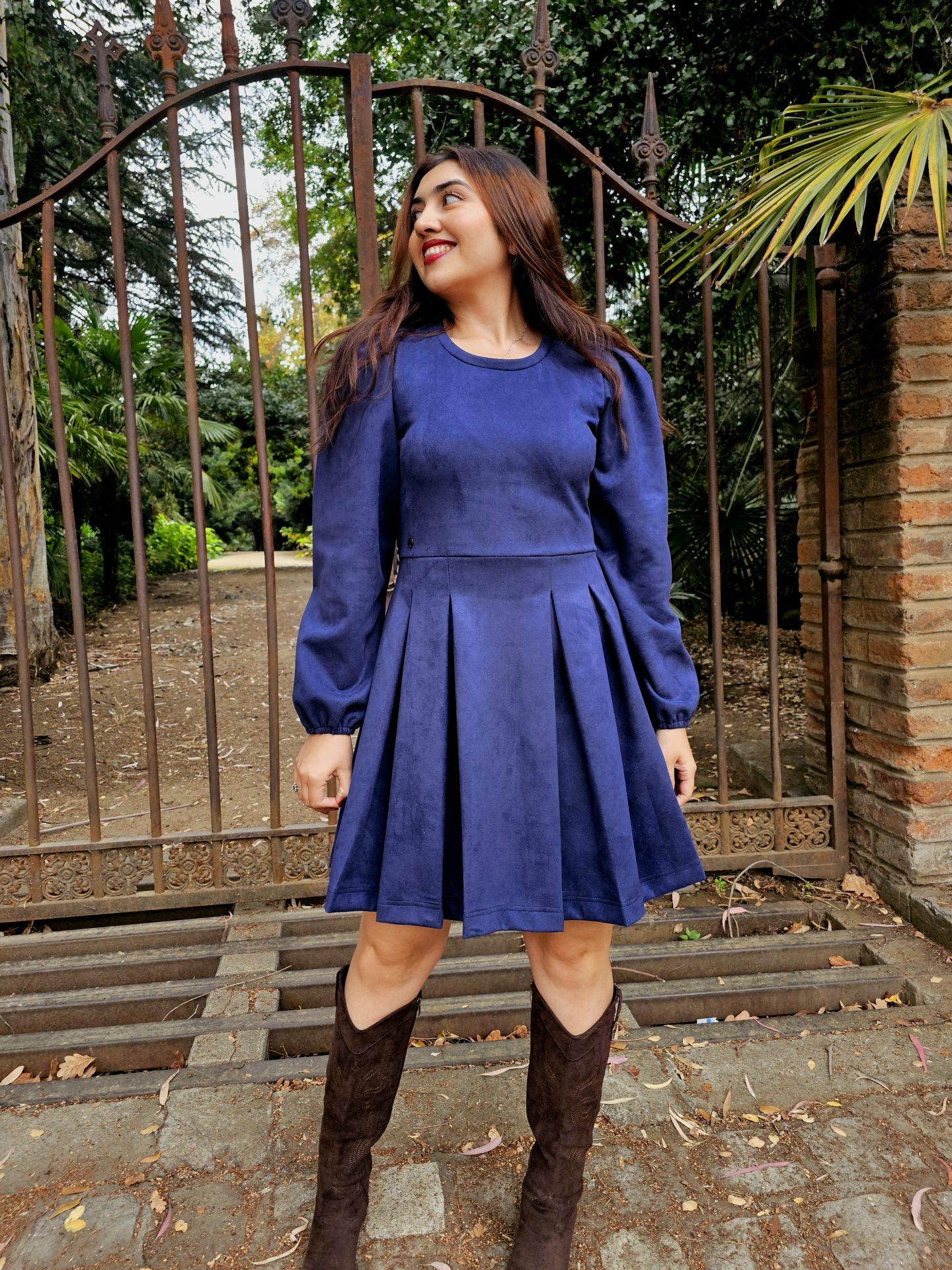 Vestido Gabrielle Suede - Imagen 3