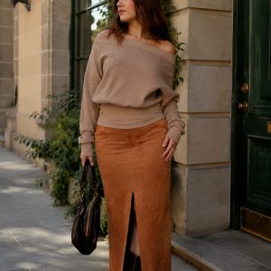 Maxi Falda Emma (Suede)